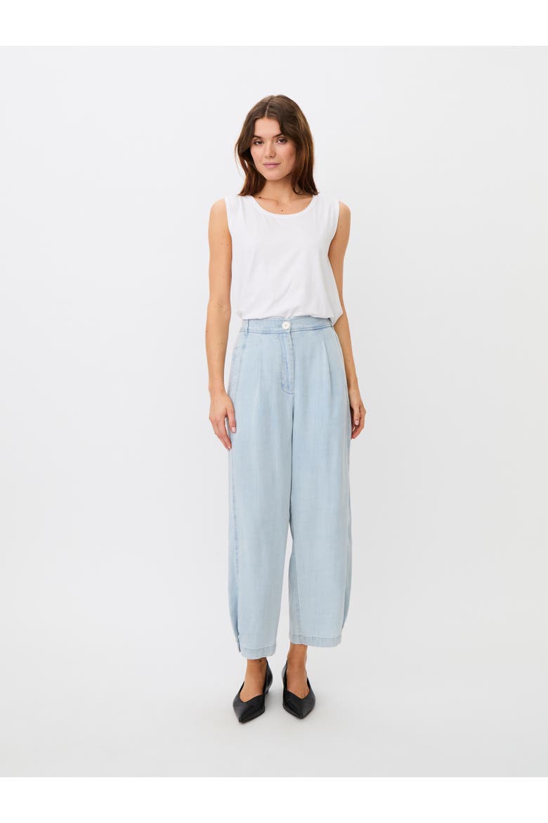 MaPunna Wide Leg Crop Jeans, Alternate, color, Light Denim