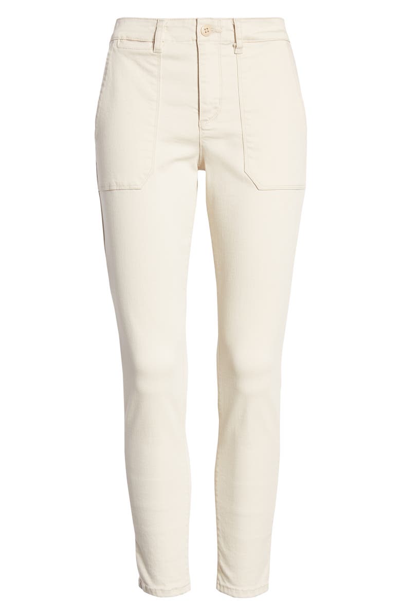 Sanctuary Palmer Crop Skinny Chino Pants, Alternate, color, 
