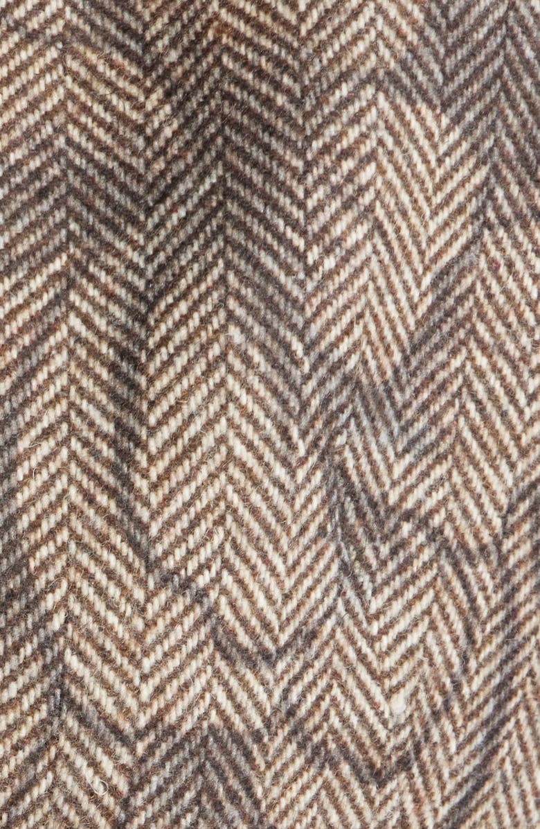 Wit & Wisdom Floral Herringbone Blazer, Alternate, color, Cold Brew Stone