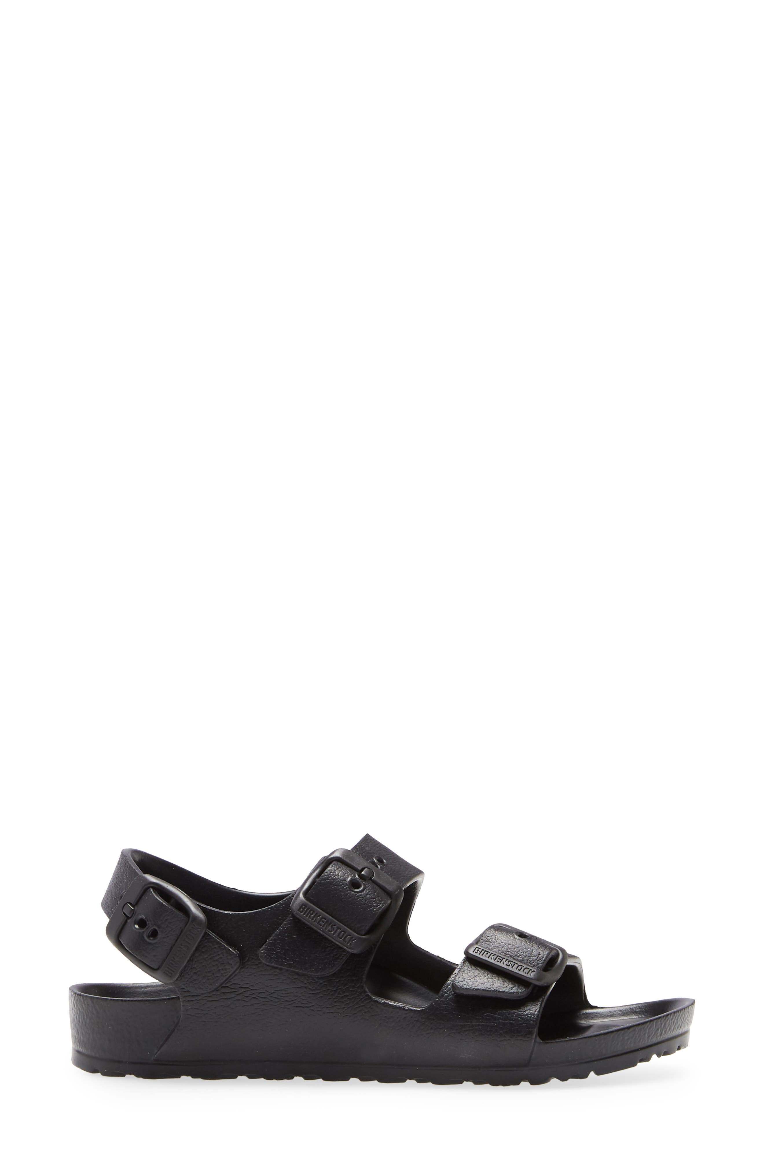 Birkenstock Kids' Milano EVA Sandal, Alternate, color, Black