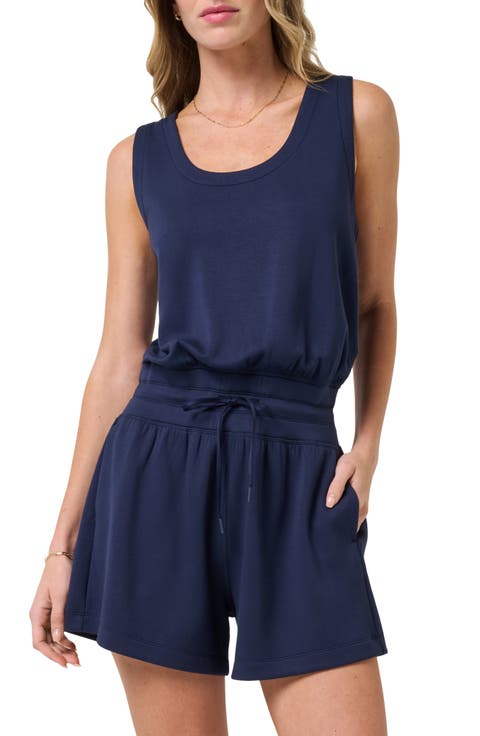 Skyloft Tie Waist Romper