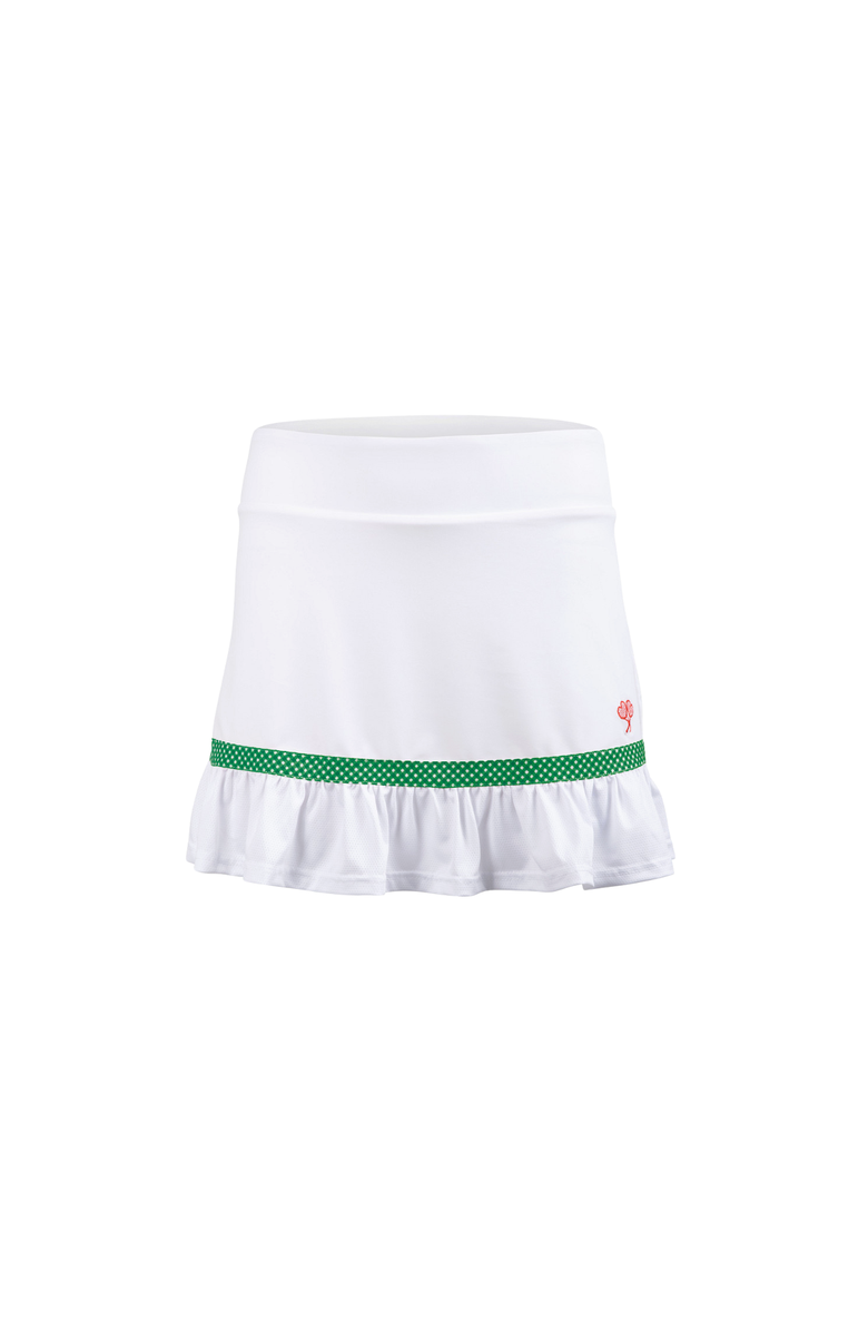 Love All Tennis Women's Doris Skort, Main, color, Green Gingham