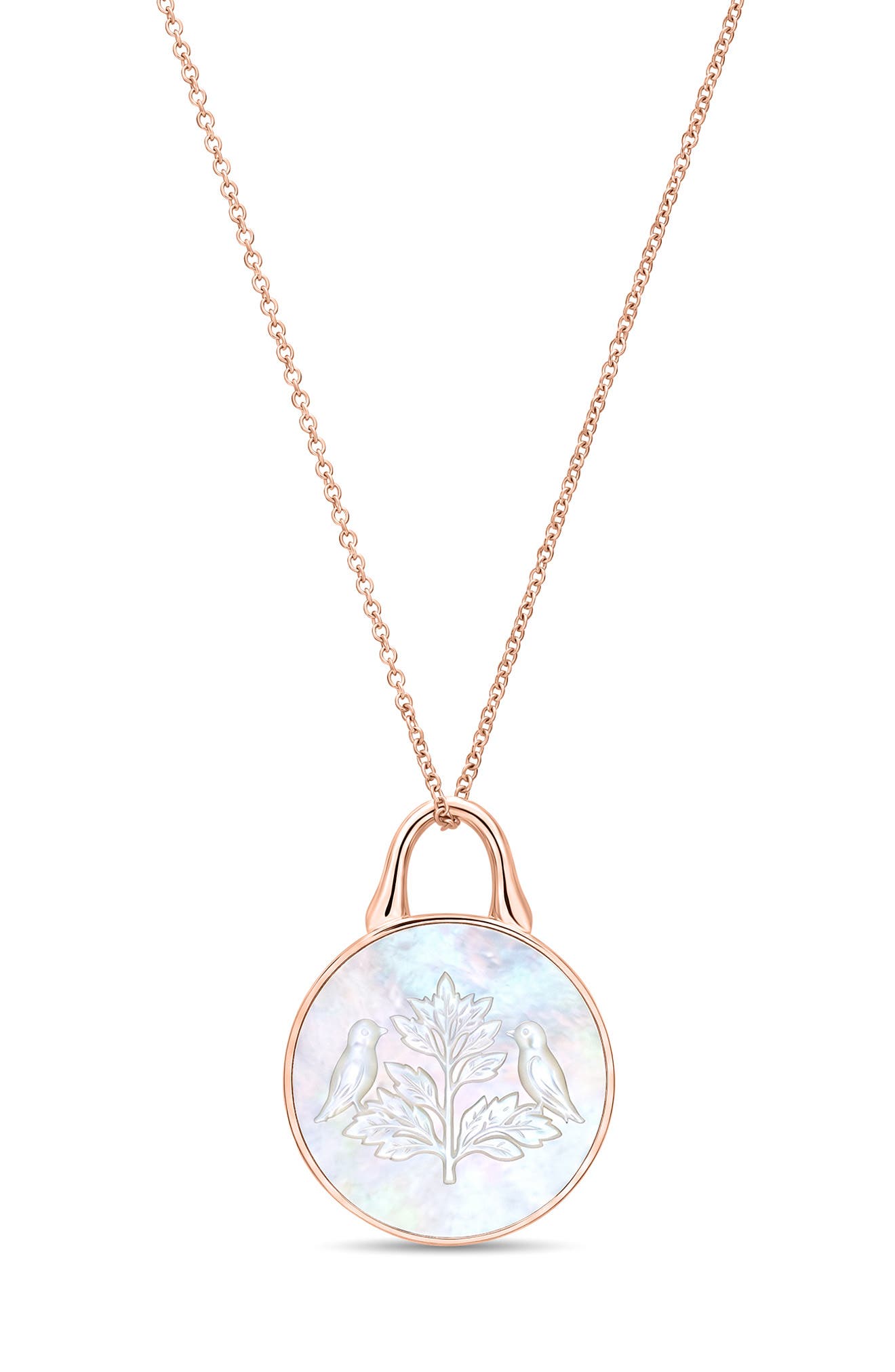 selected 14K RG AND MOTHER-OF-PEARL
