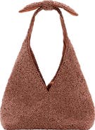MANGO Micro Beaded Handbag