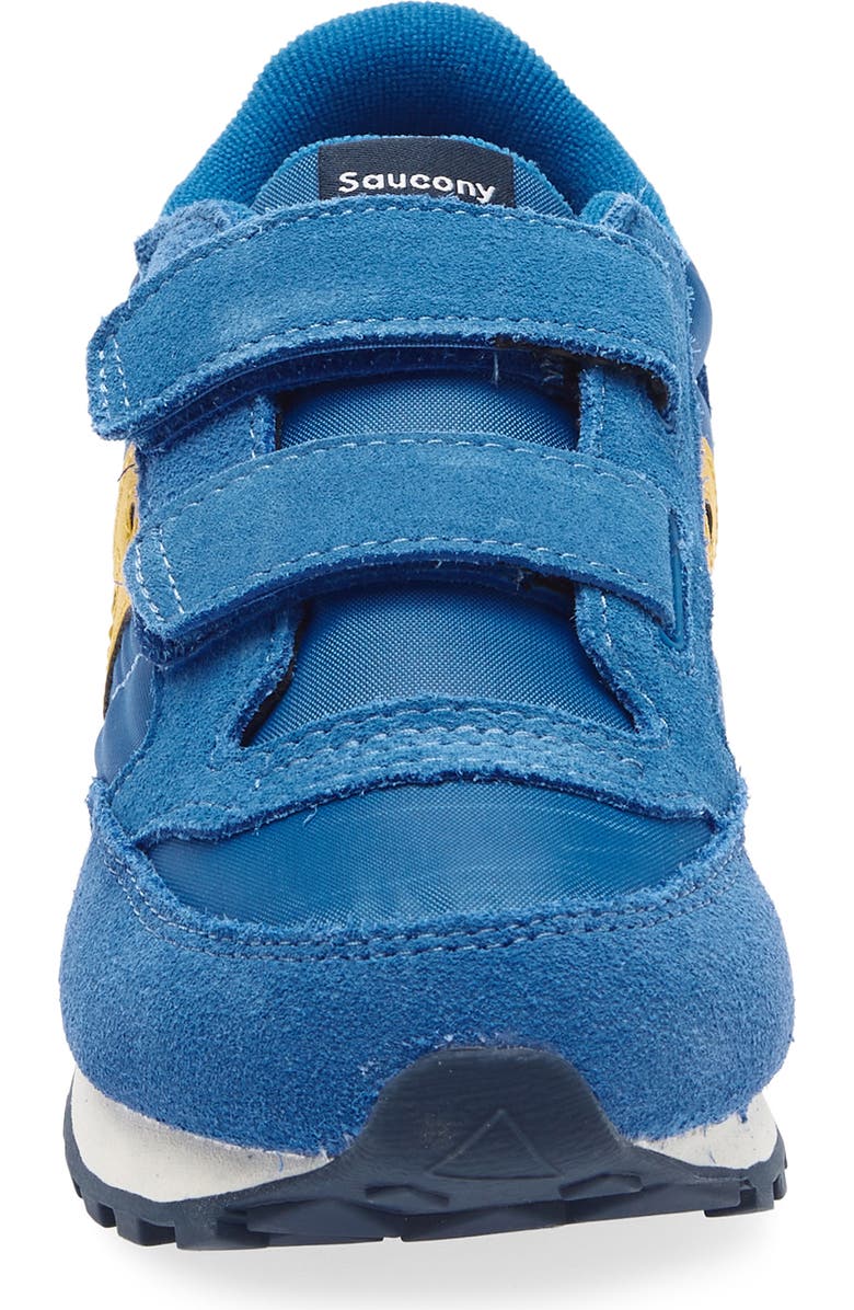 Saucony Jazz Double Hook & Loop Sneaker, Alternate, color, Blue/ Yellow