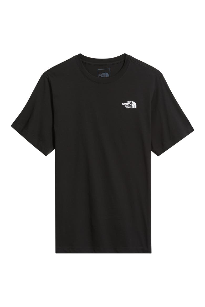 Evolution Half Dome Mountain Graphic T-Shirt, Alternate, color, TNF BLACK