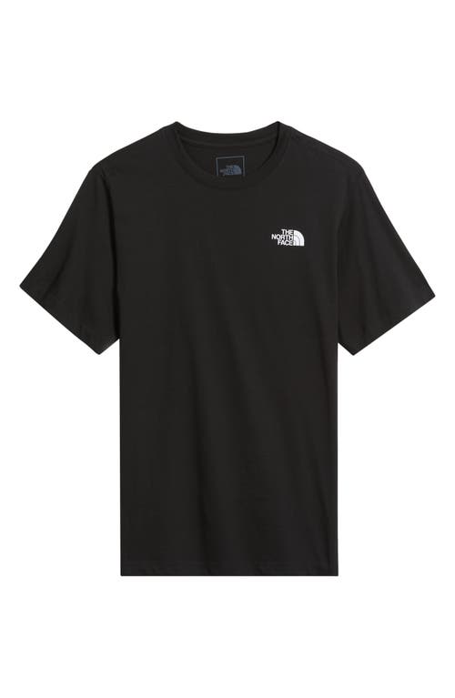 The North Face Evolution Half Dome Mountain Graphic T-shirt In Black