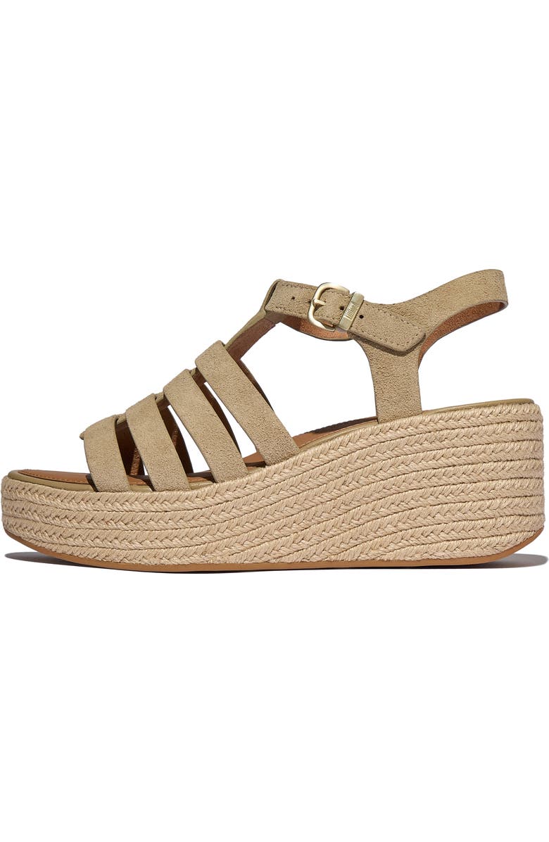 FitFlop Platfforms Espadr. Fisherman, Alternate, color, Cappuccino