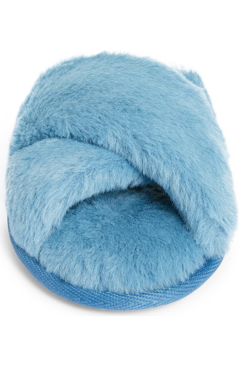 Flora Nikrooz Victoria Faux Fur Slipper, Alternate, color,
