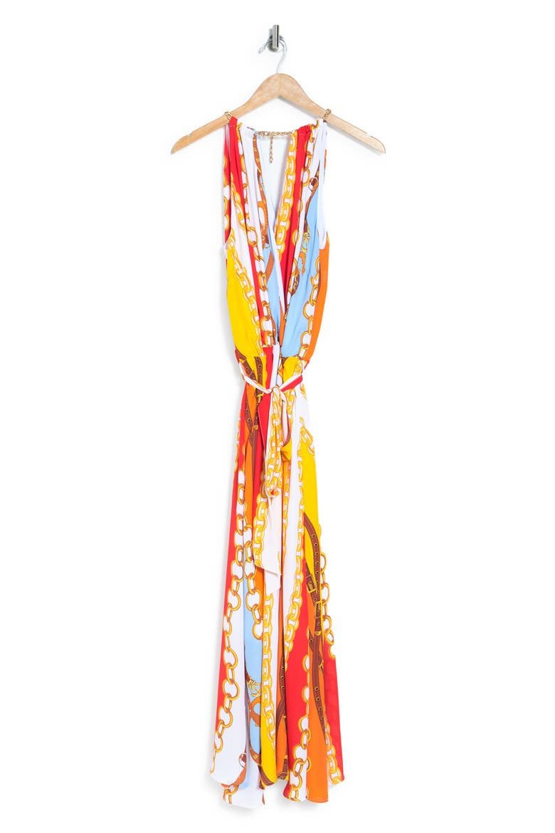 Beach House II Sleeveless Dress, Alternate, color, BEACH HOUSE