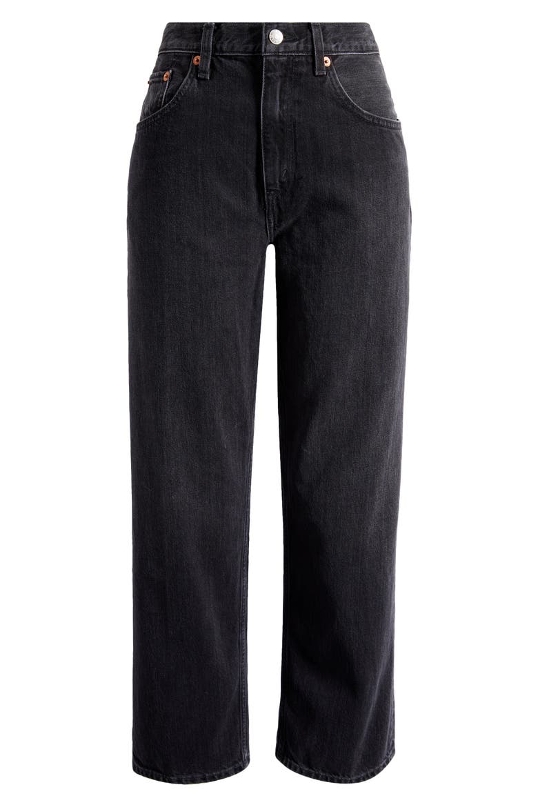 The Ollie Mid Rise Straight Leg Jeans, Alternate, color, FADEDOUT
