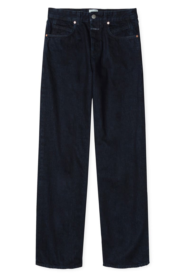 Nikka Wide Leg Jeans, Alternate, color, DARK BLUE