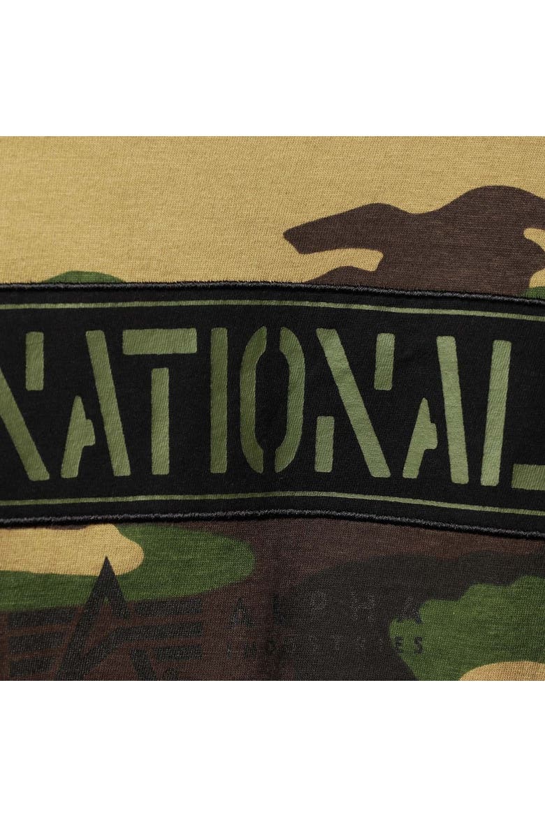 Men's New Era Camo Washington Nationals Club T-Shirt, Alternate, color, Camo