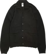 vowels Cashmere Blend Shirt Cardigan