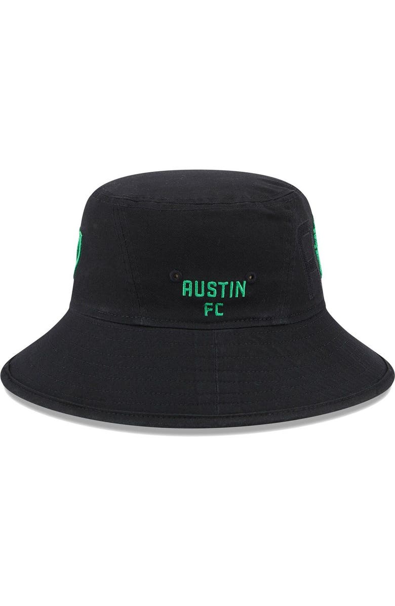 New Era Men's New Era Black Austin FC Kick Off Bucket Hat, Alternate, color, Black