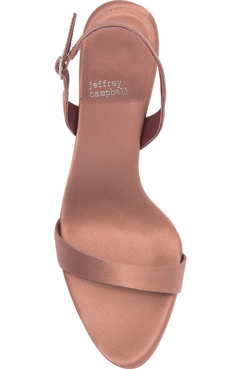 Jeffrey Campbell Go-Getter Sandal, Alternate, color, Deep Natural Satin