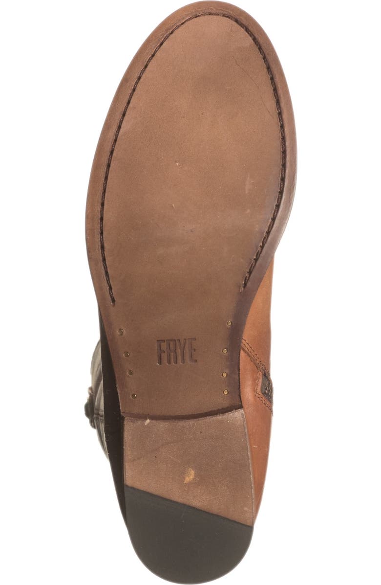 Frye Melissa Button Inside Zip Leather Boot, Alternate, color,