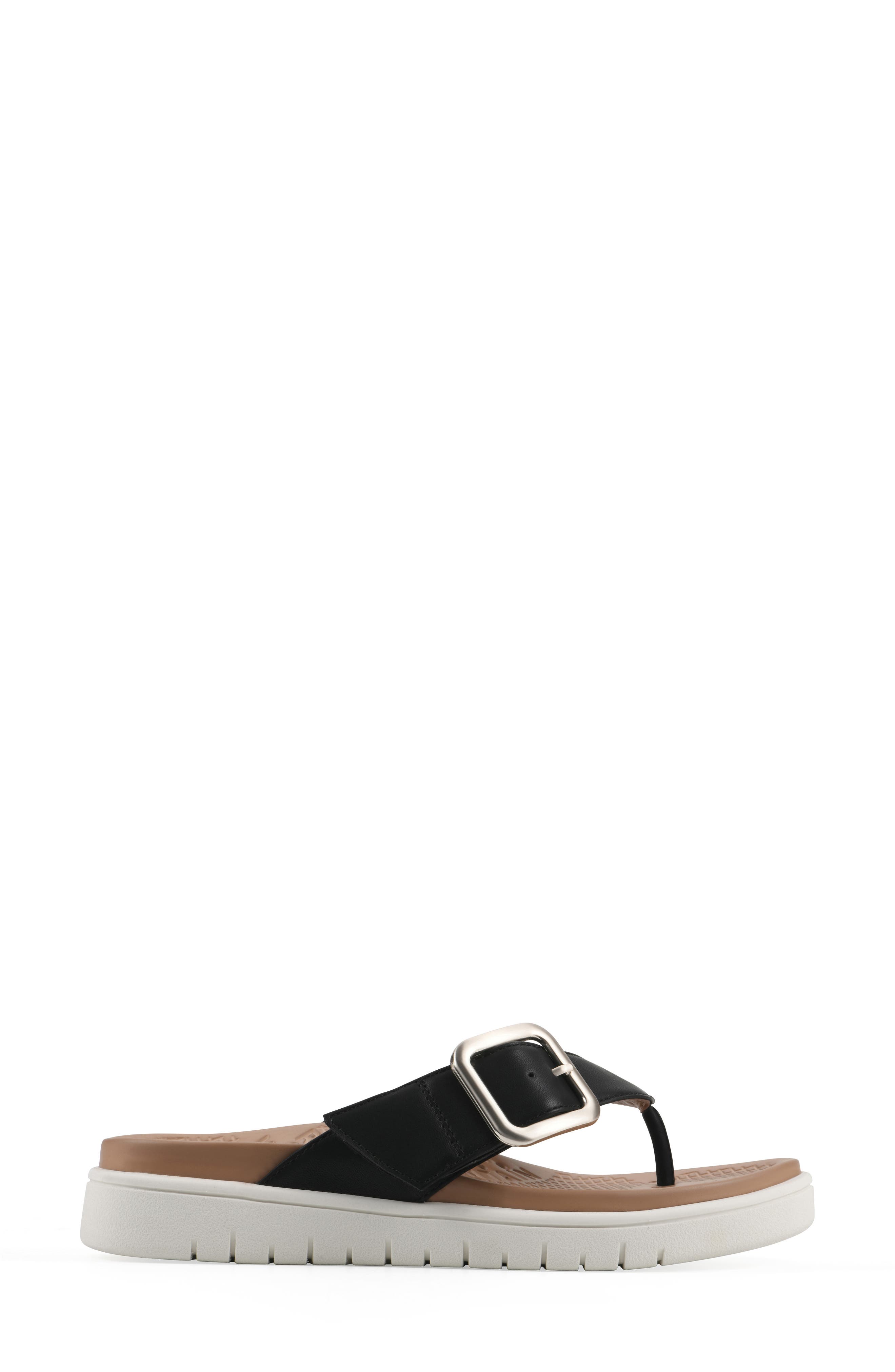 White Mountain Footwear Nalla Recovery Foam Thong Sandal, Alternate, color, 
