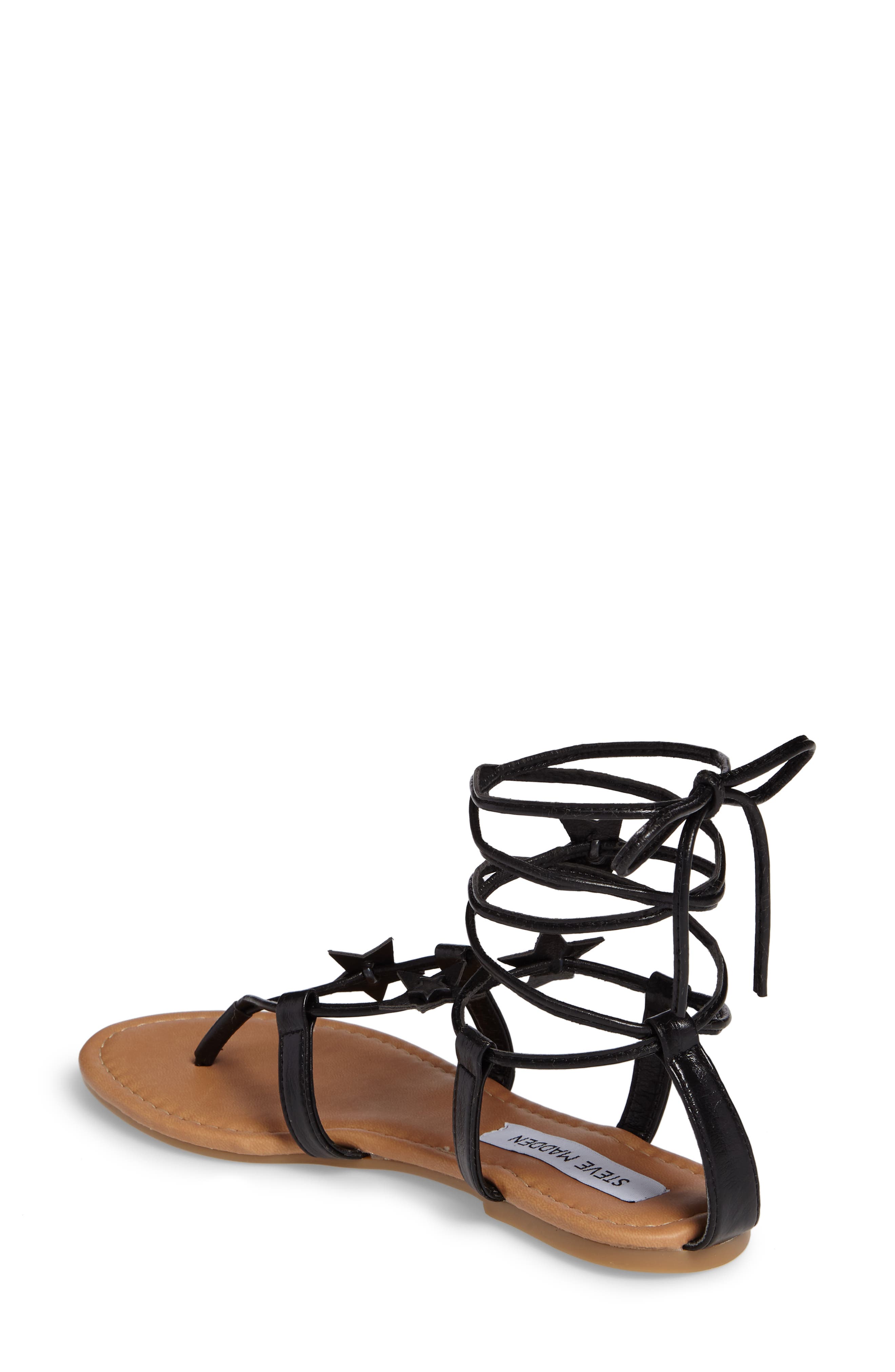 Steve Madden Jupiter Lace Up Sandal, Alternate, color, 