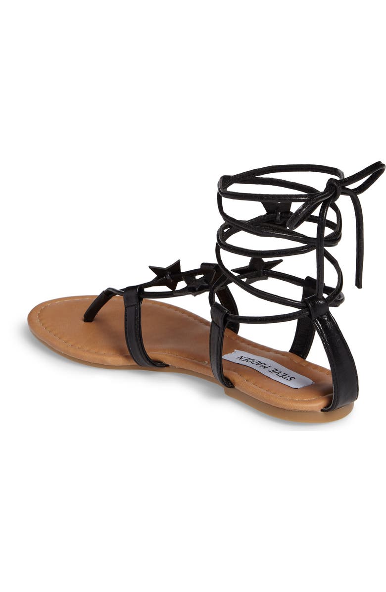 Steve Madden Jupiter Lace Up Sandal, Alternate, color,