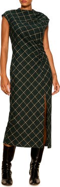 Sanctuary Autumn's Best Plaid Midi Dress