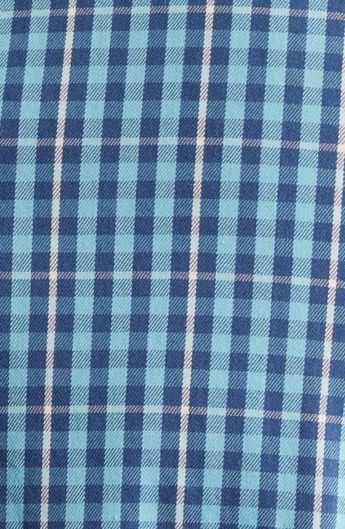 Johnnie-o Kenney Check Stretch Button-up Shirt In Pink