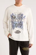 HONOR THE GIFT Pop Art Long Sleeve Cotton Graphic T-Shirt