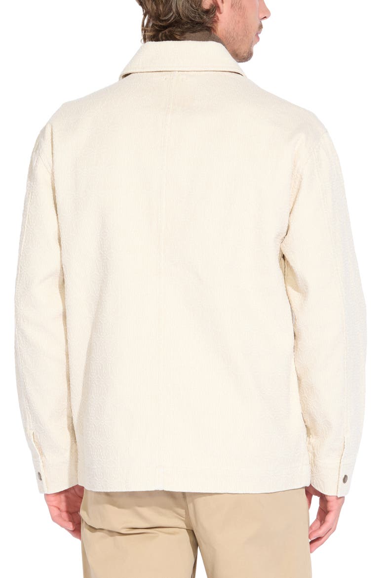 Montrose Cotton Corduroy Snap-Up Overshirt, Alternate, color, NATURAL