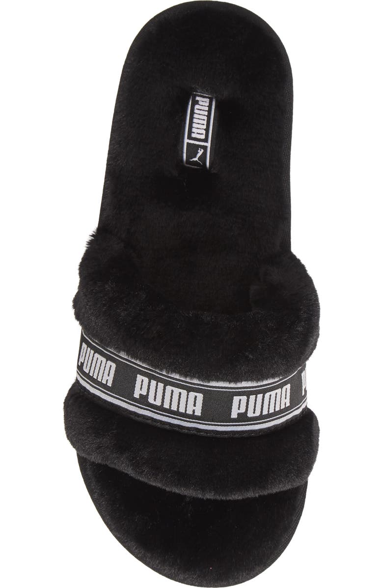 PUMA Fluff Slide Sandal, Alternate, color,