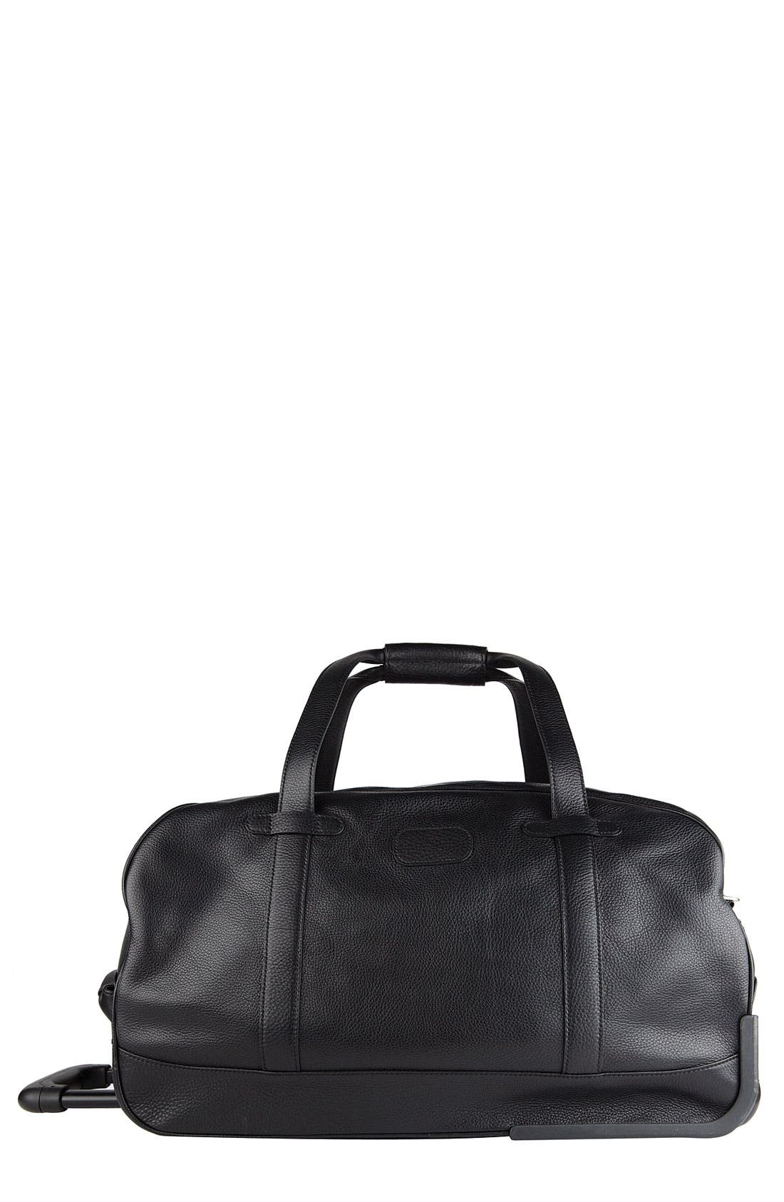 Bosca 'Tribeca Collection' Wheeled Duffel Bag, Main, color, 