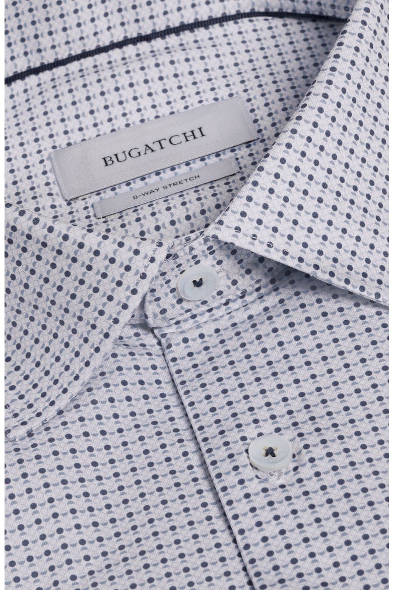 James OoohCotton® Geo Print Button-Up Shirt, Alternate, color, WHITE