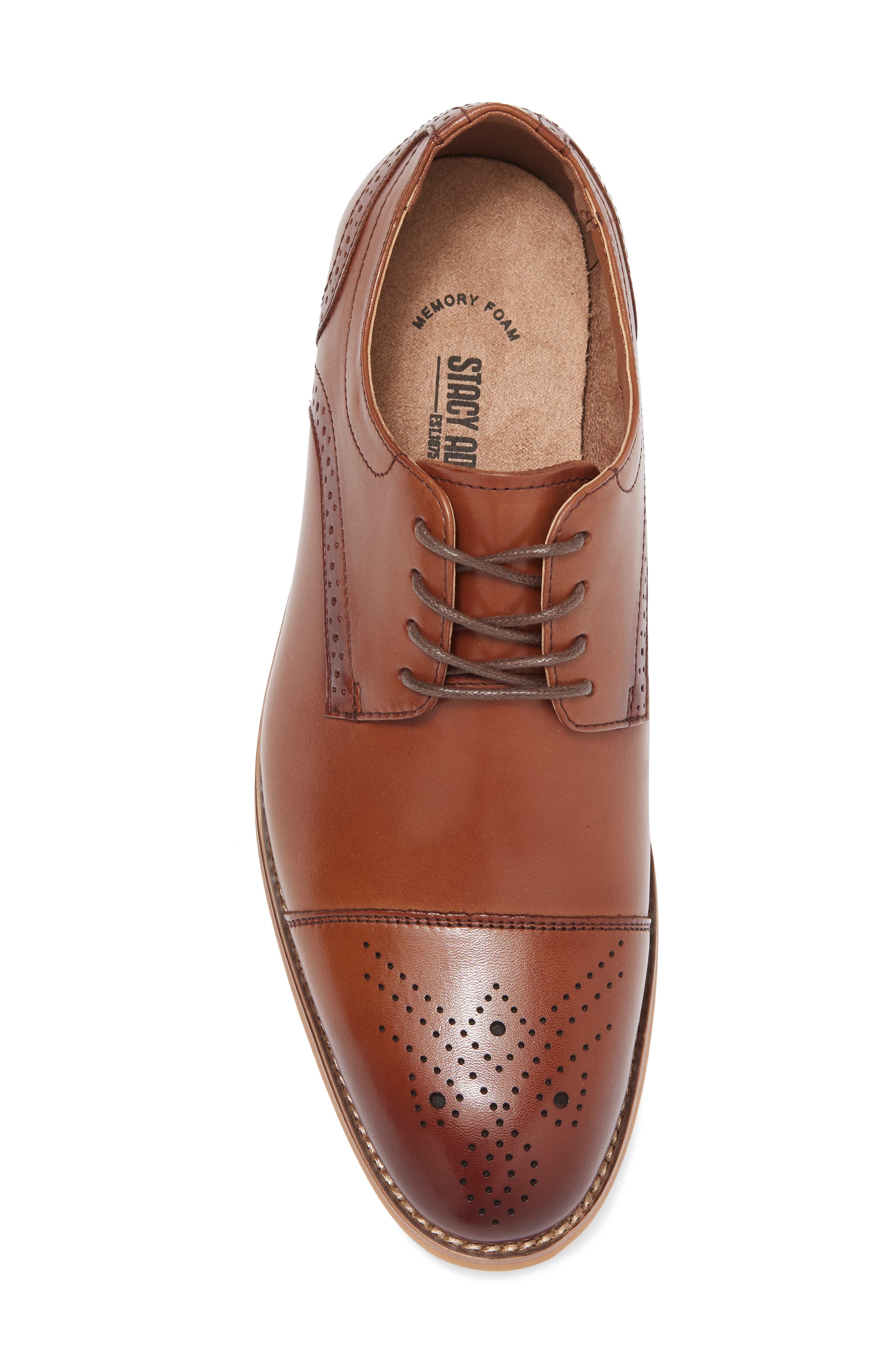 Stacy Adams Darren Cap Toe Derby, Alternate, color, 