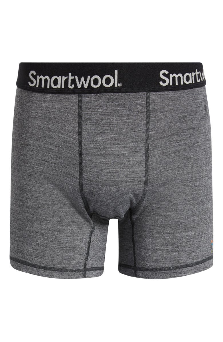 Smartwool Active Boxer Briefs, Alternate, color, Medium Gray Heather