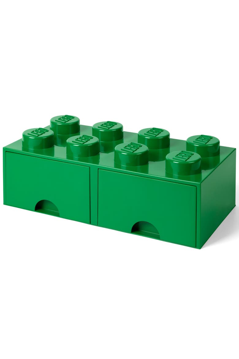 Storage Brick Drawer, Alternate, color, Green