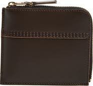 Comme des Garçons Wallets Triple Stitch Zip Pouch