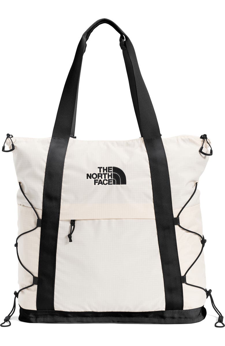 The North Face Borealis Convertible Tote, Main, color, Gardenia White/ Tnf Black-Npf
