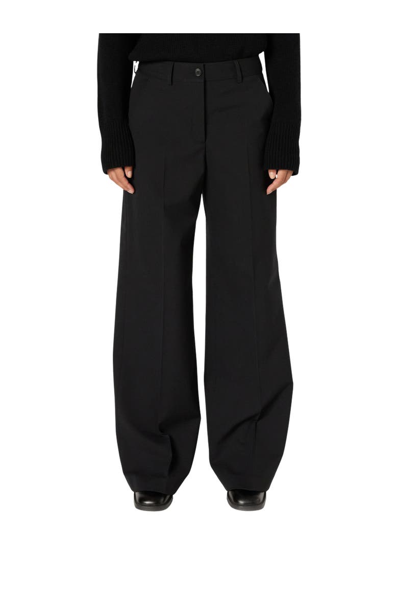 Clarisse Wide Leg Suit Pants, Main, color, Black