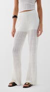 Scalpers Pointelle White Pant