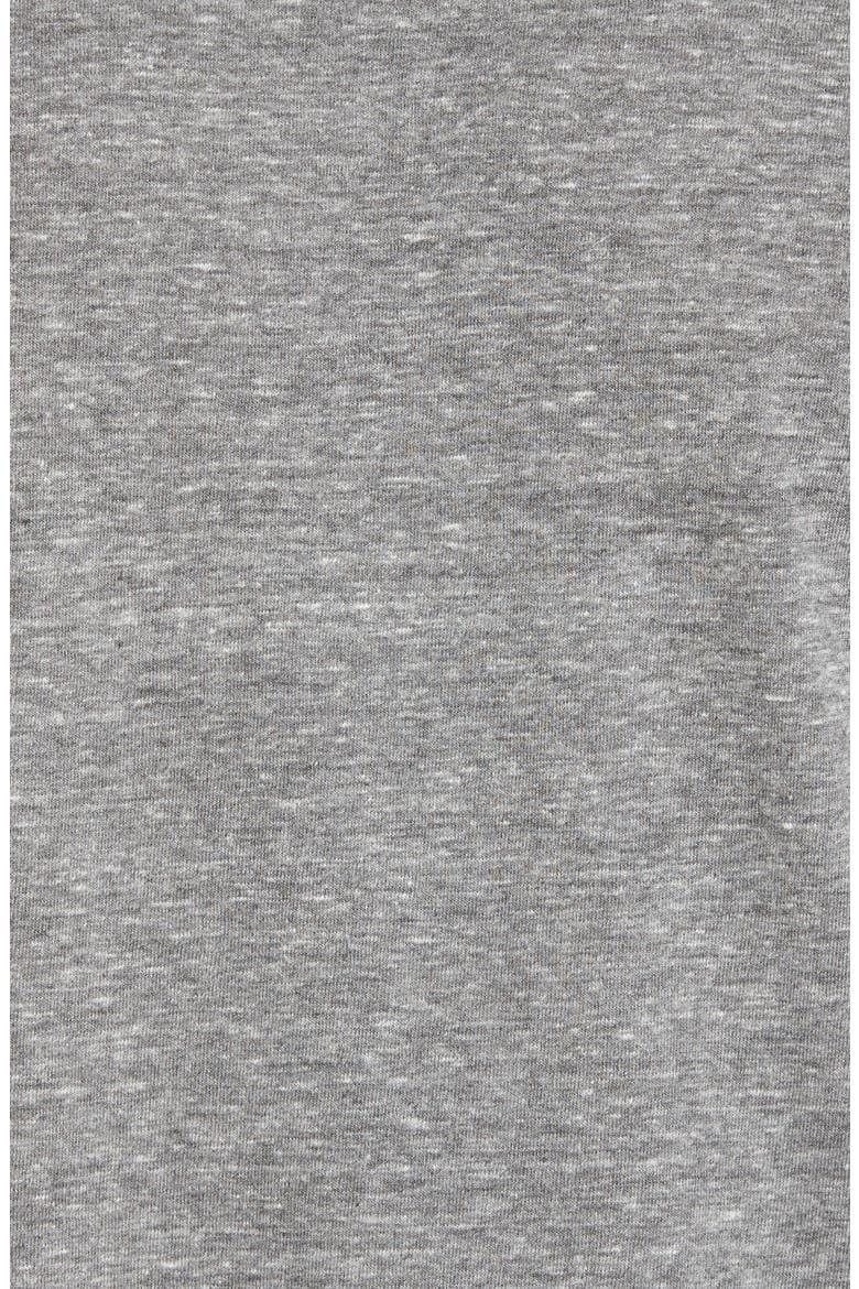 Scallop Henley, Alternate, color, HEATHER GREY
