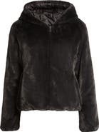 Save The Duck Laila Faux Fur Reversible Water Repellent Puffer Jacket