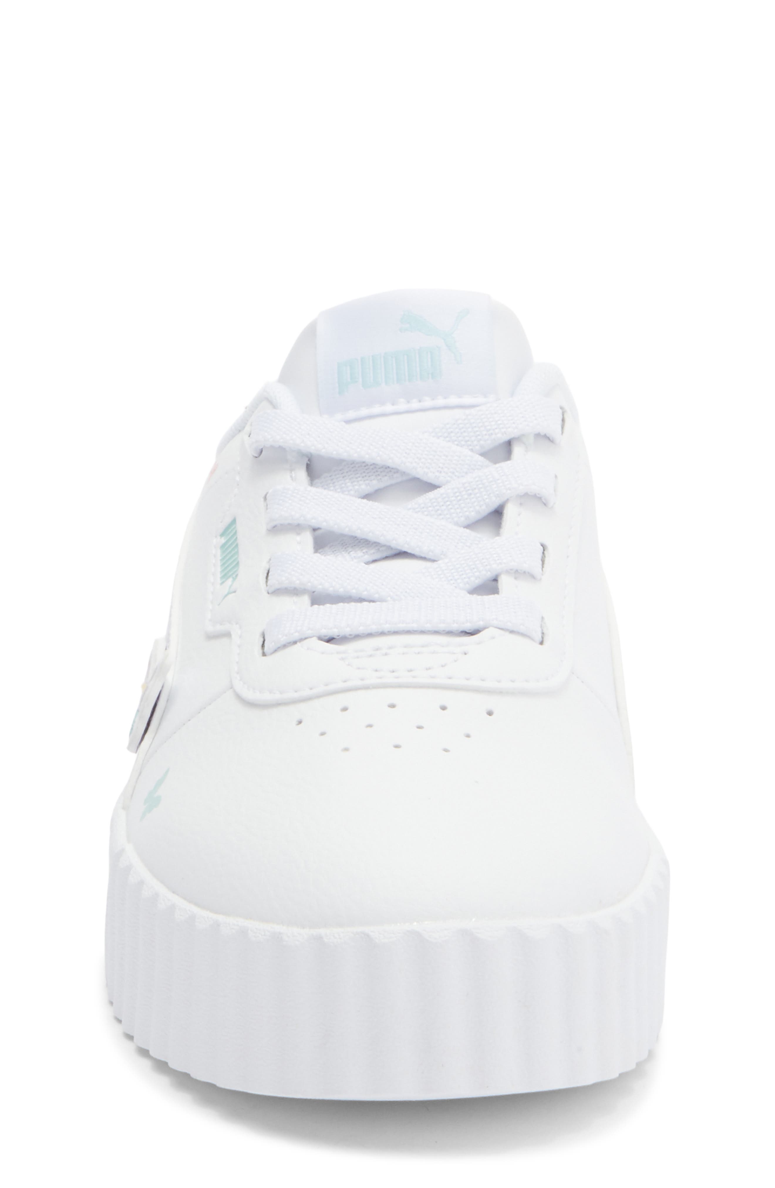 PUMA Kids' Carina 3.0 Sneaker, Alternate, color, White