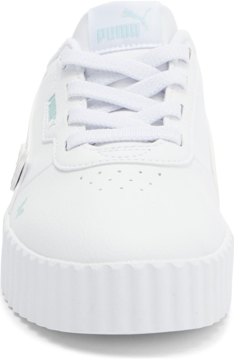 PUMA Kids' Carina 3.0 Sneaker, Alternate, color, White