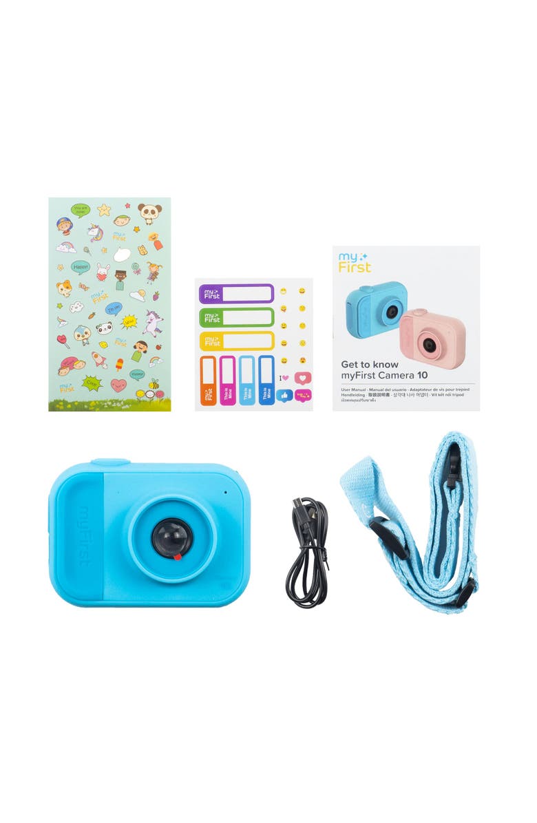myFirst Camera 10 - Digital Mini Camera for Kids Ages 3-12, Alternate, color, Blue
