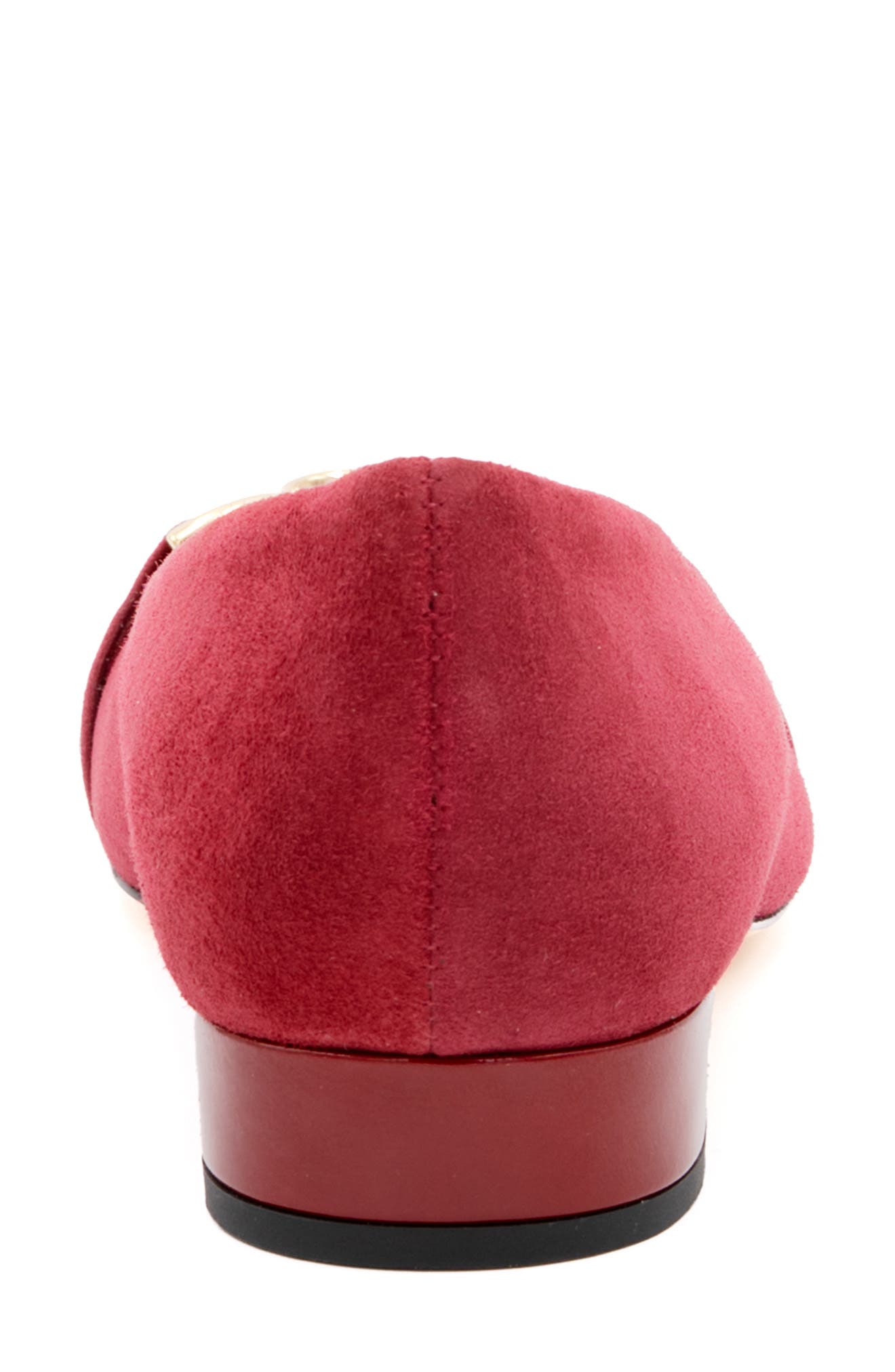 Amalfi by Rangoni Miele Cap Toe Pump, Alternate, color, Cerise Cashmere Cherry Vernice