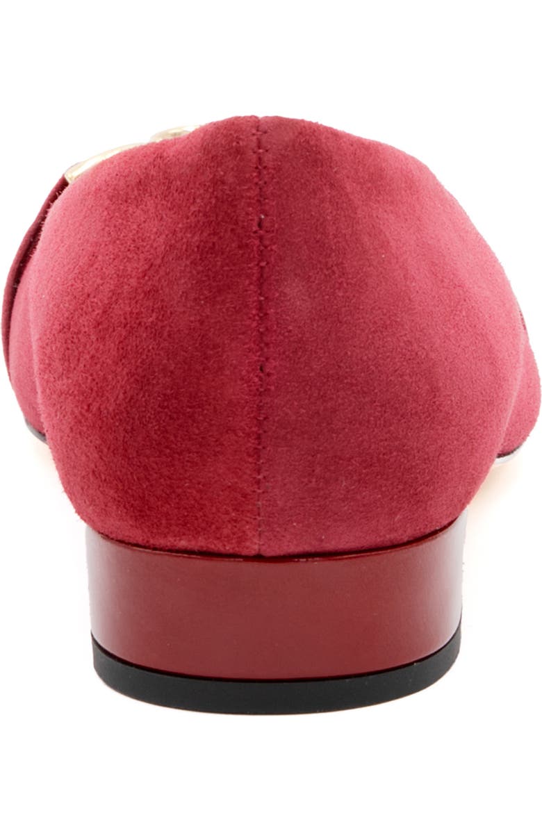 Amalfi by Rangoni Miele Cap Toe Pump, Alternate, color, Cerise Cashmere Cherry Vernice