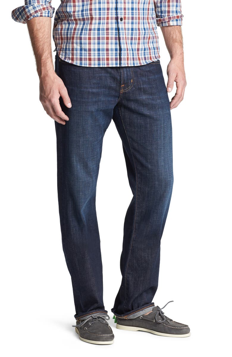 AG Protégé Straight Leg Jeans, Main, color, Hunts Wash