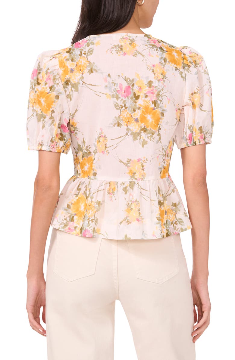 Parker The Alina Cotton Crop Top, Alternate, color, Dandelion