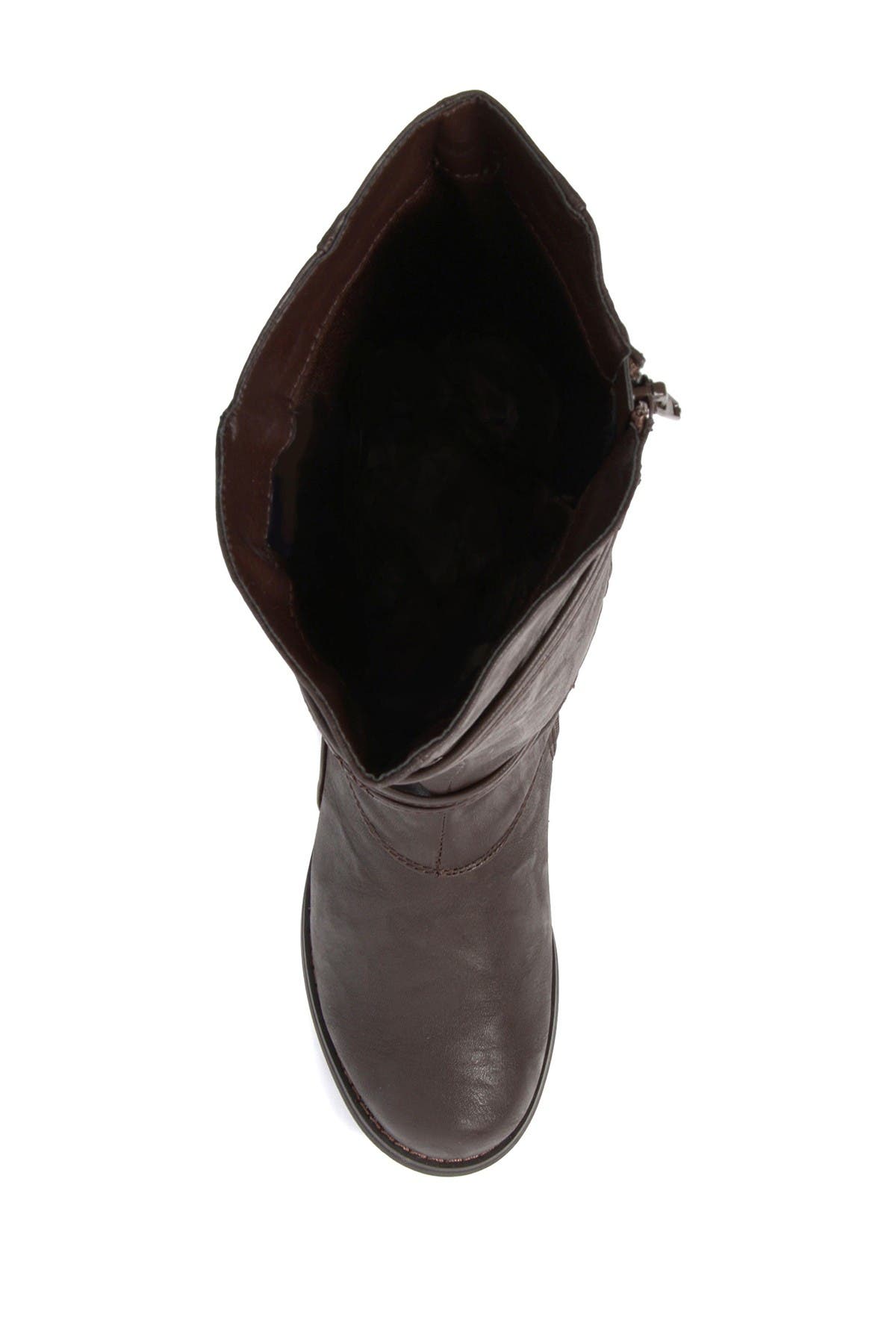 Journee Collection JOURNEE Harley Buckle Tall Boot, Alternate, color, Brown