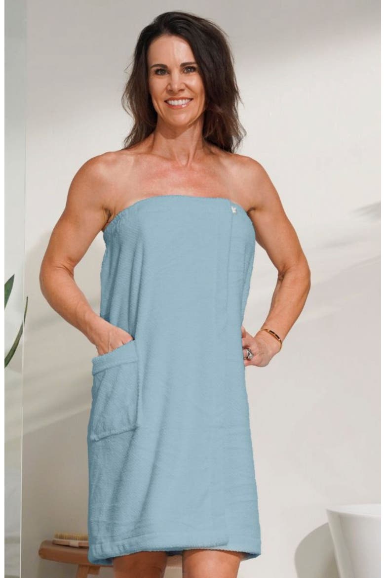 Spa Wrap & Scrunchie Set $74 Value, Alternate, color, PEBBLE