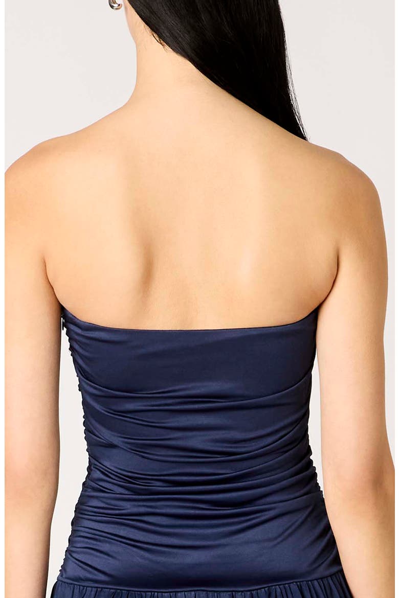 Santal Strapless Dress, Alternate, color, MIDNIGHT